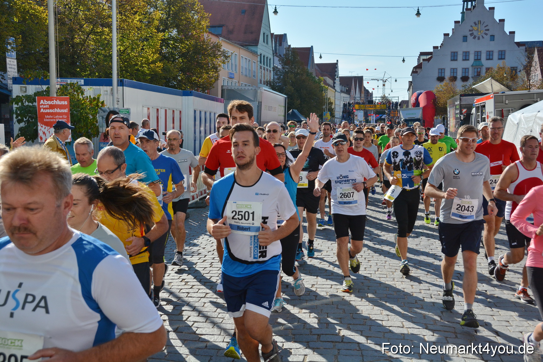 Unterer Markt Stadtlauf Neumarkt 2018 0104